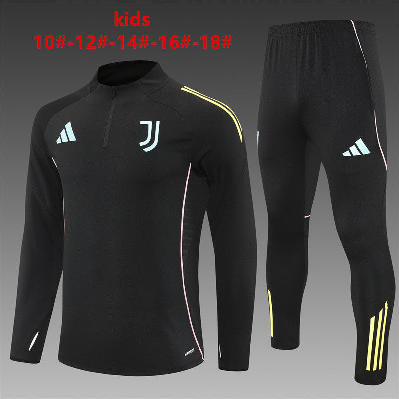 Kids Juventus Training Tracksuits 25/26 Football Kit Soccer