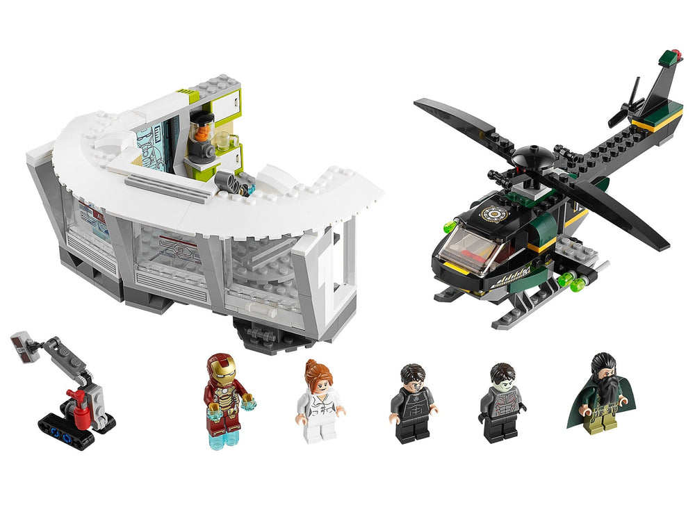 76007 Iron Man: Malibu Mansion Attack (Used) LEGO Super Heroes