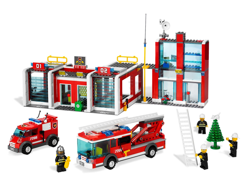 7208 Fire Station (Certified) LEGO City