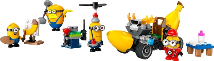 75580 Minions and Banana Car (Certified) LEGO Despicable Me