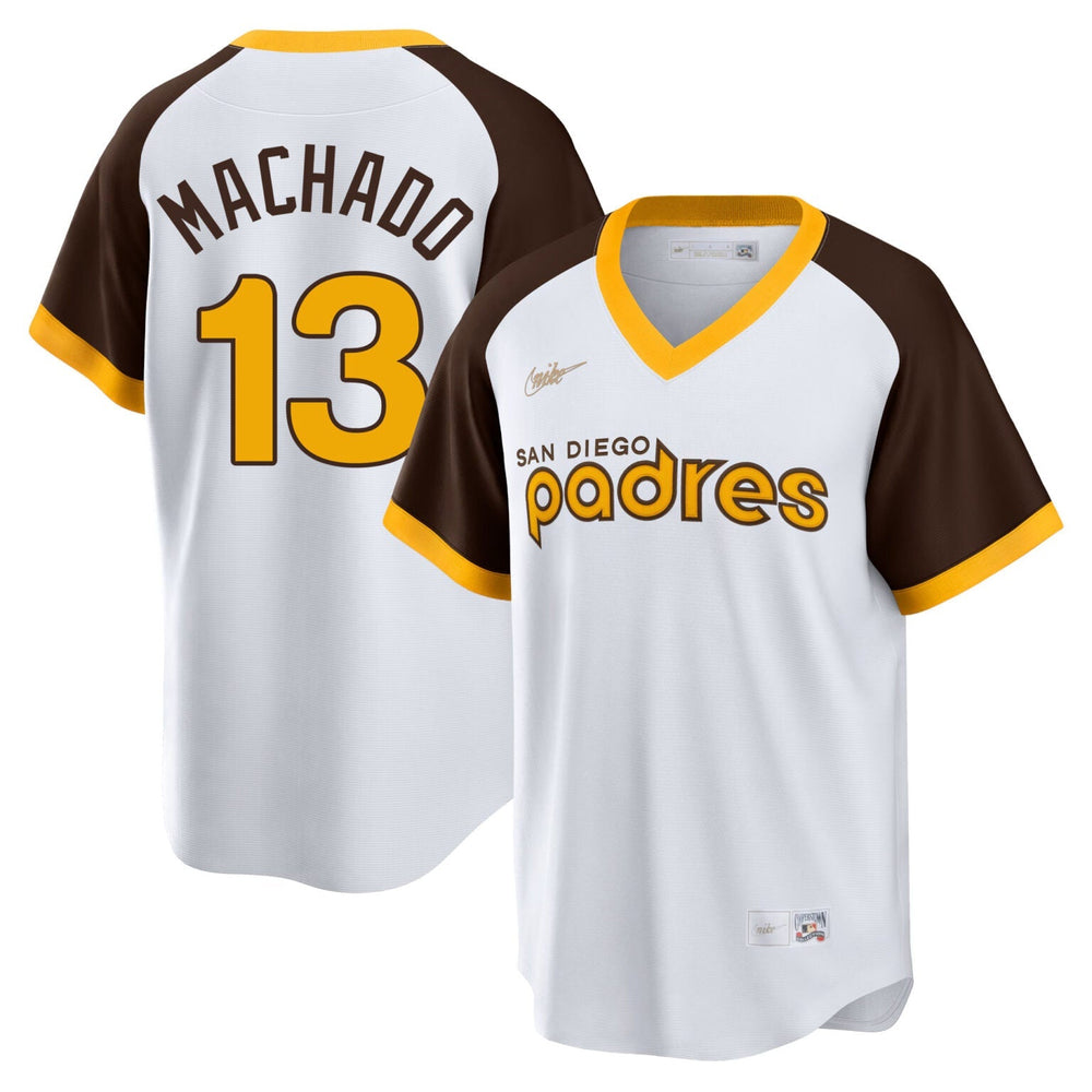 Manny Machado San Diego Padres Cooperstown Limited Jersey –