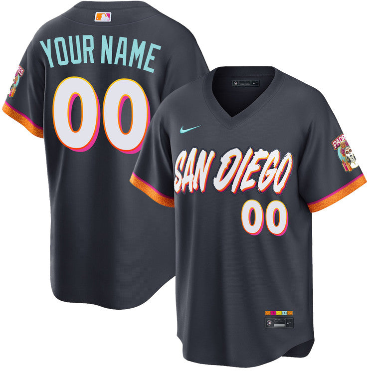 Custom San Diego Padres 2026 City Connect Stadium Jersey
