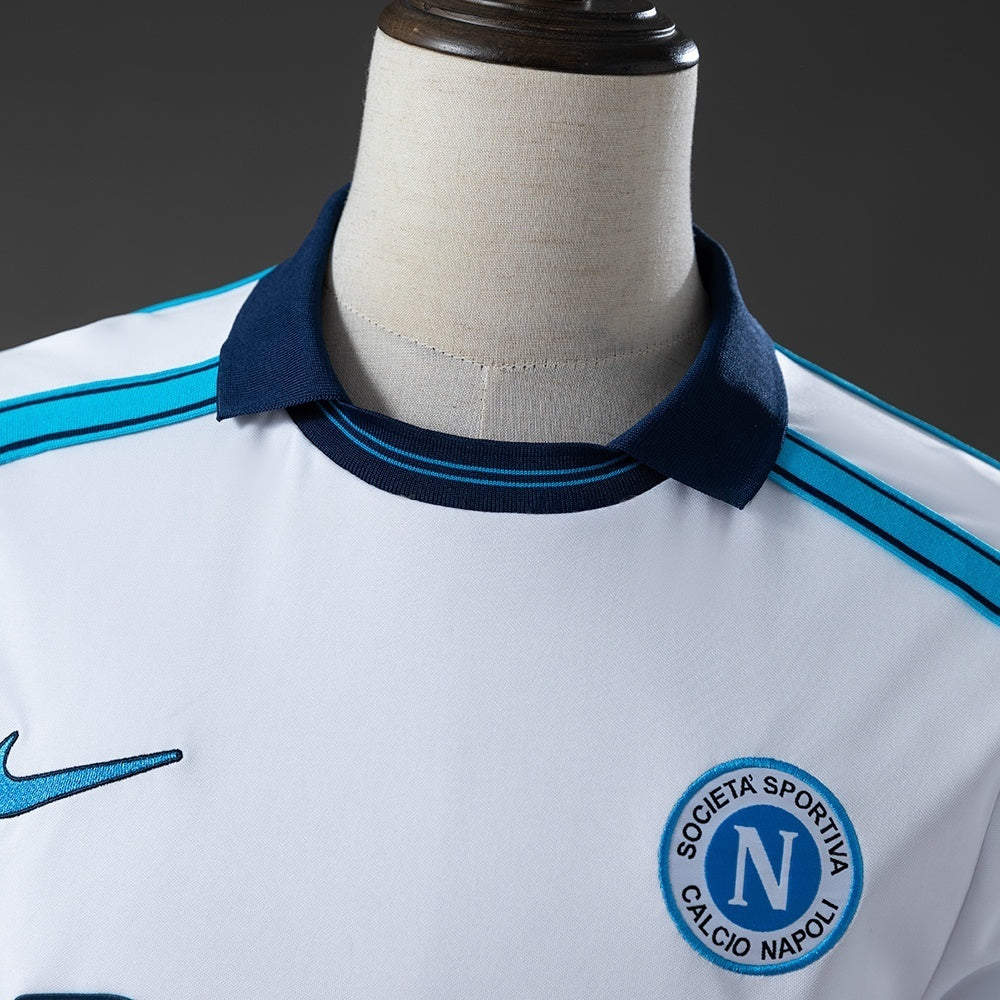Napoli Away Jersey 1998-99 Retro Long Sleeves Football Kit product image 9