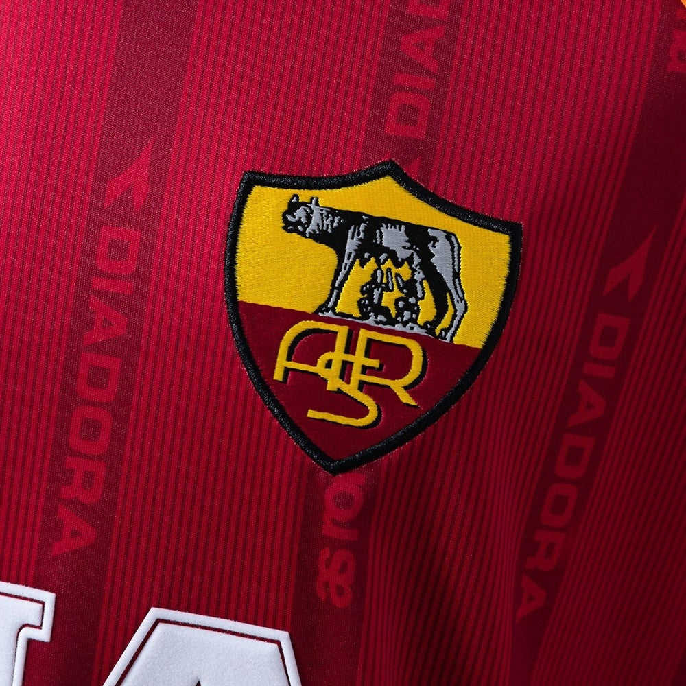 Rome Jersey 1999-00 Home Retro Football Kit product image 6