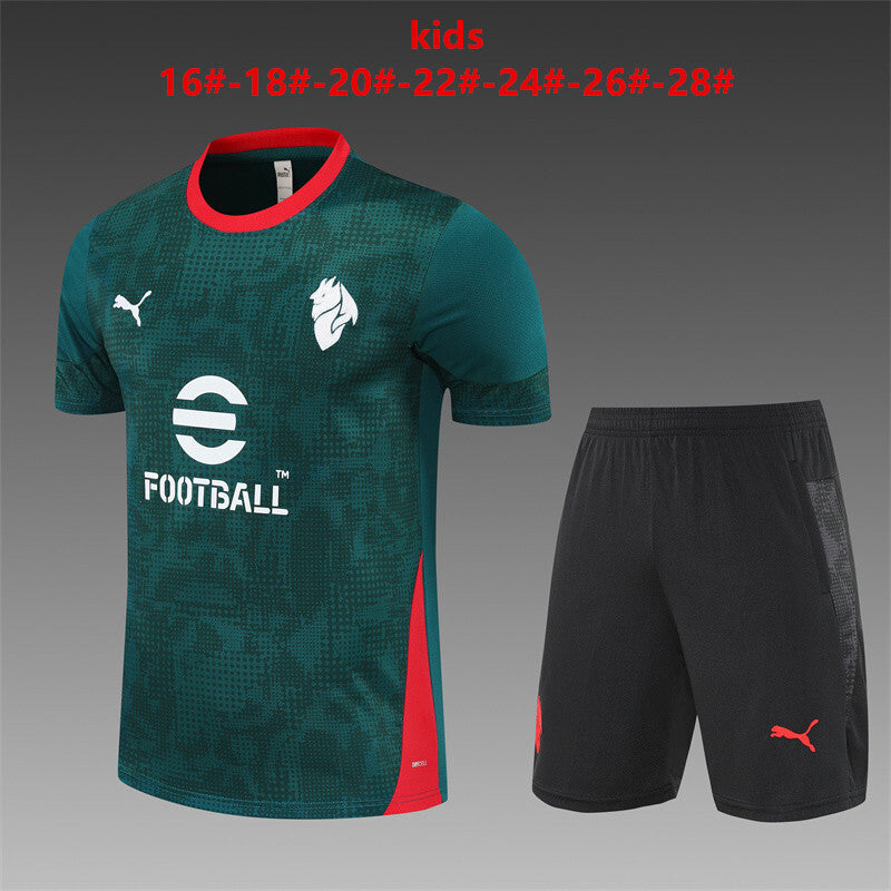 Kids AC Milan Training Tracksuits 25/26 Football Kit Soccer product image 1
