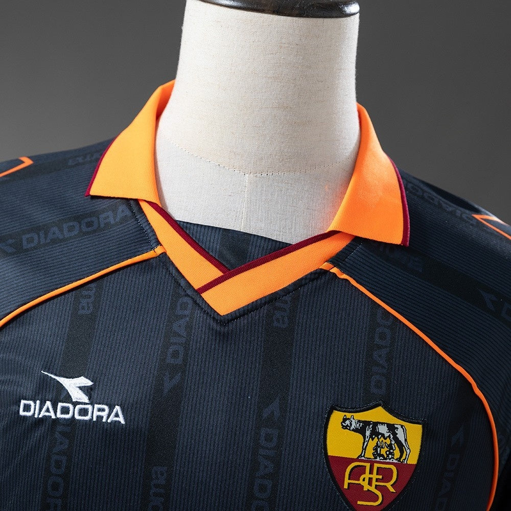 Rome Jersey 1999-00 Third Retro Football Kit Long Sleeves product image 3
