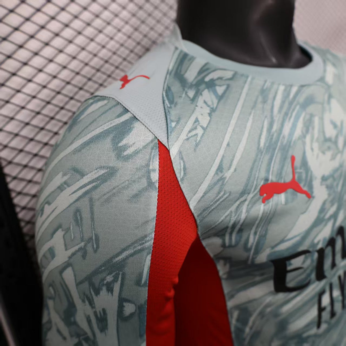 Player Version AC Milan Jersey 25/26 Long Sleeves Football product image 7