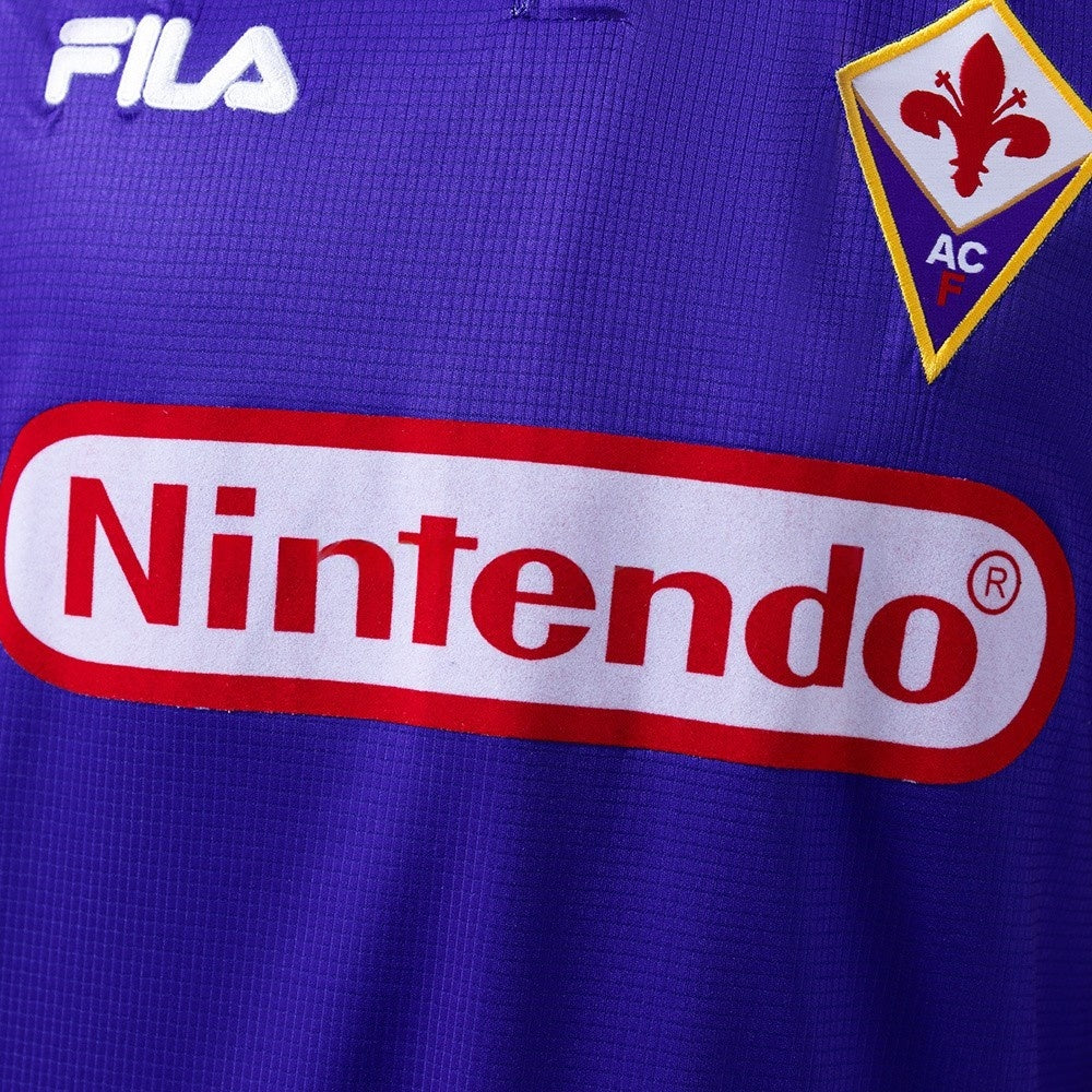 Fiorentina Jersey 1998-99 Home Retro Football Kit product image 6