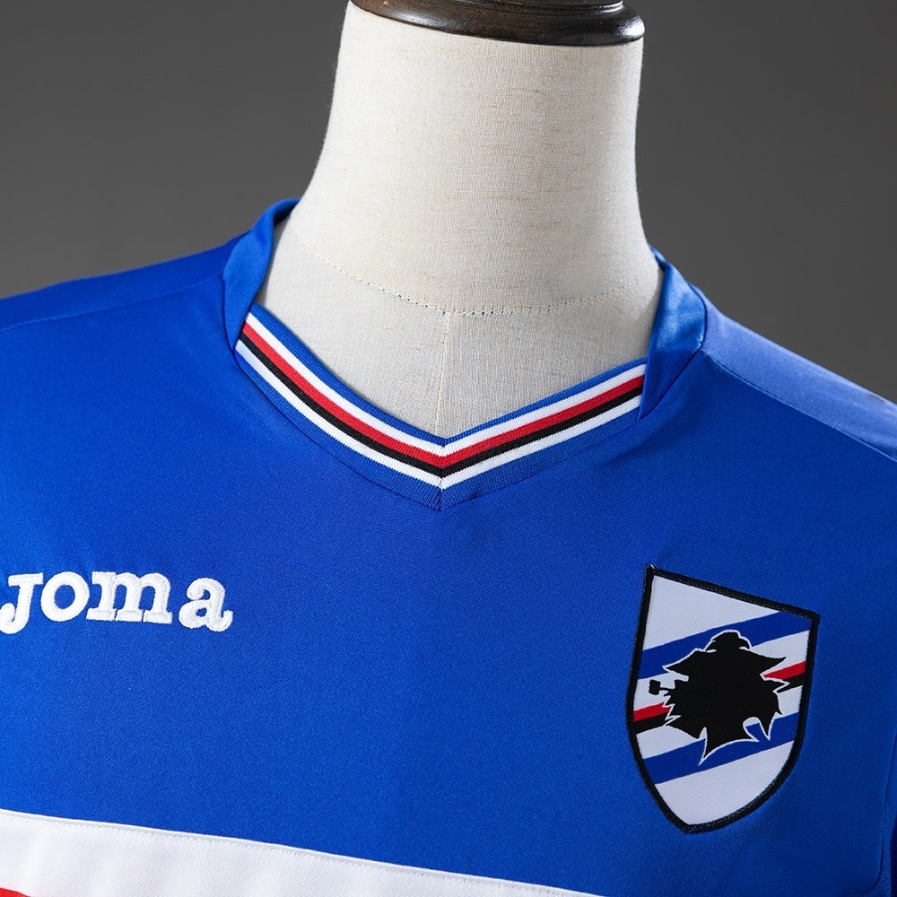 Sampdoria Home Jersey 2016-2017 Retro Football Kit Soccer product image 7