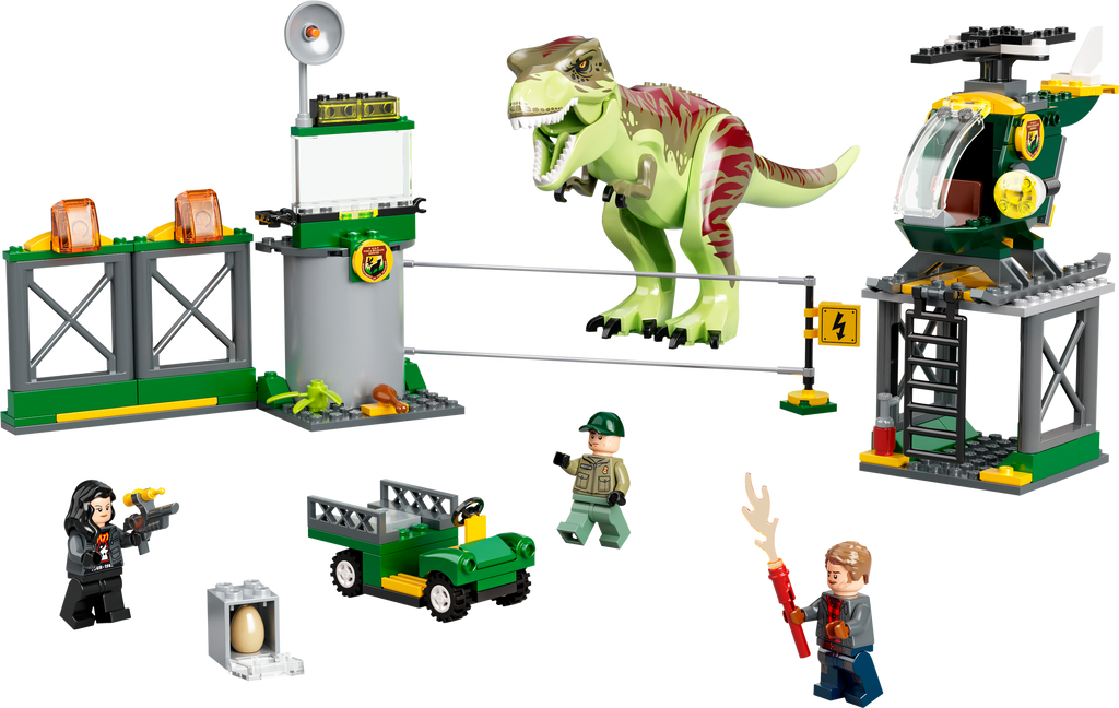 76944 T. rex Dinosaur Breakout (Used) LEGO Jurassic World product image 1, provided for visual reference and product detail