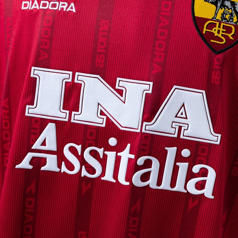 Rome Jersey 1999-00 Home Retro Football Kit product image 7