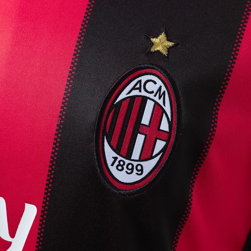 AC Milan Jersey 2010-11 Home Retro Kit Long Sleeves product image 5