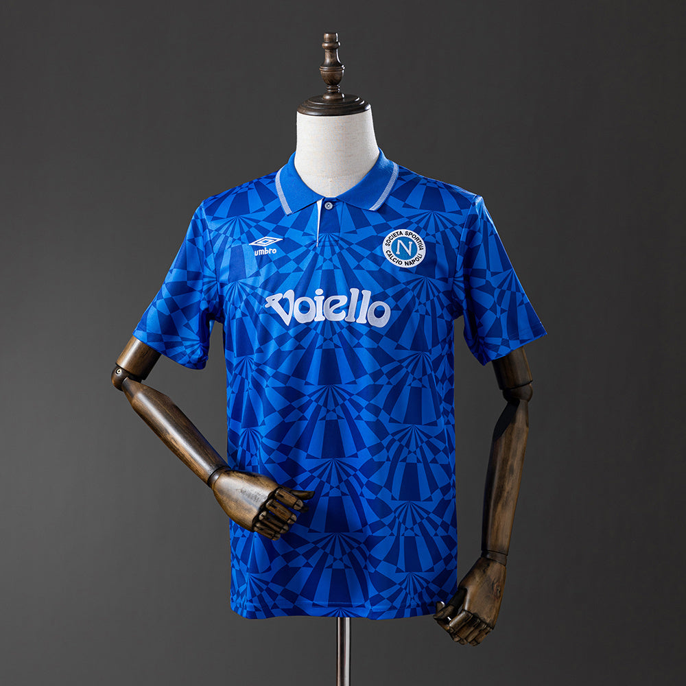 Napoli Jersey 1991-93 Home Retro Football Kit product image 1