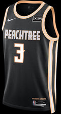CJ McCollum Atlanta Hawks Jersey - City Edition - Black product image 1