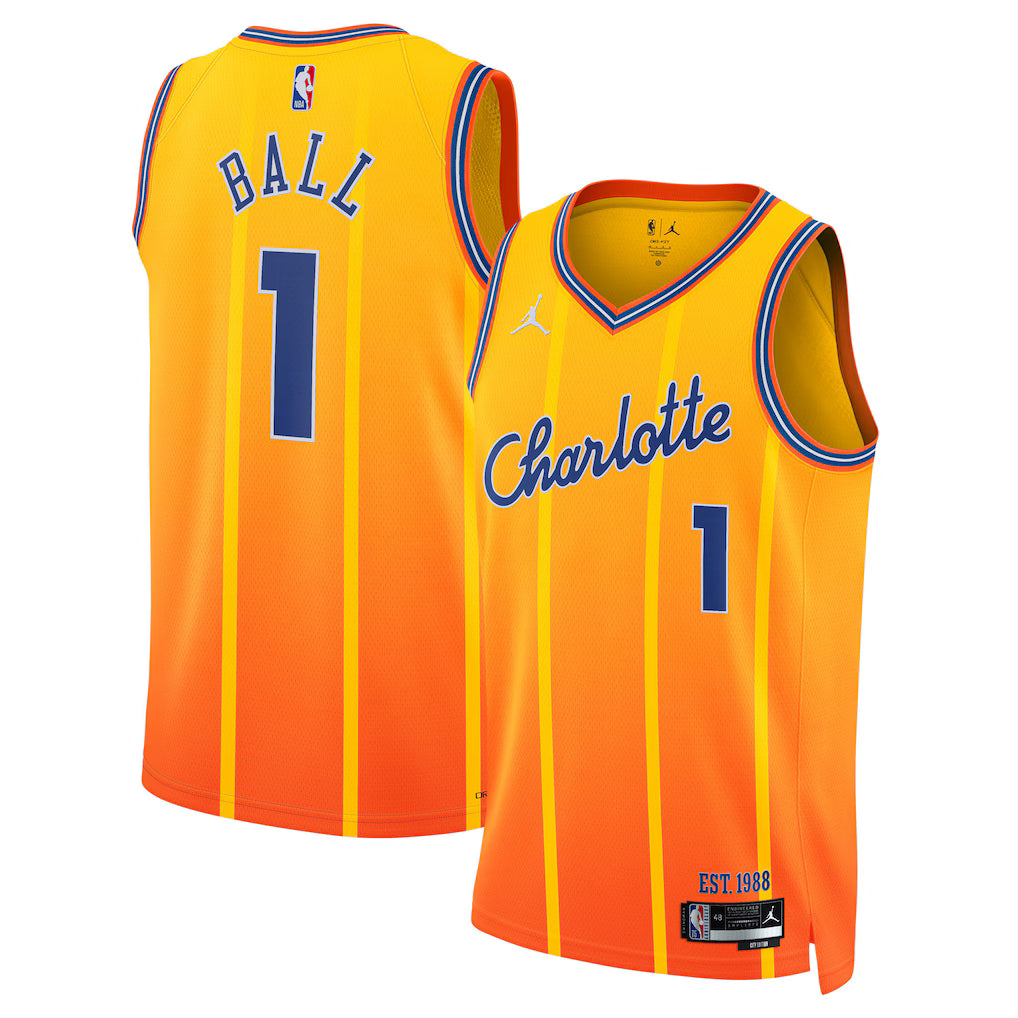 LaMelo Ball Charlotte Hornets Unisex 2025/26 Jersey product image 1