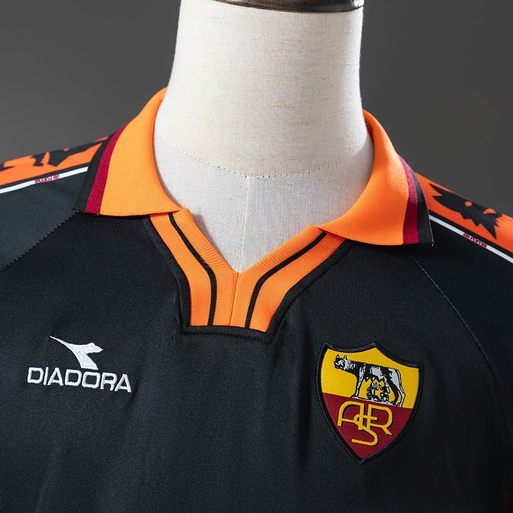 Rome Third Jersey 1998-99 Retro Football Kit Long Sleeves product image 2