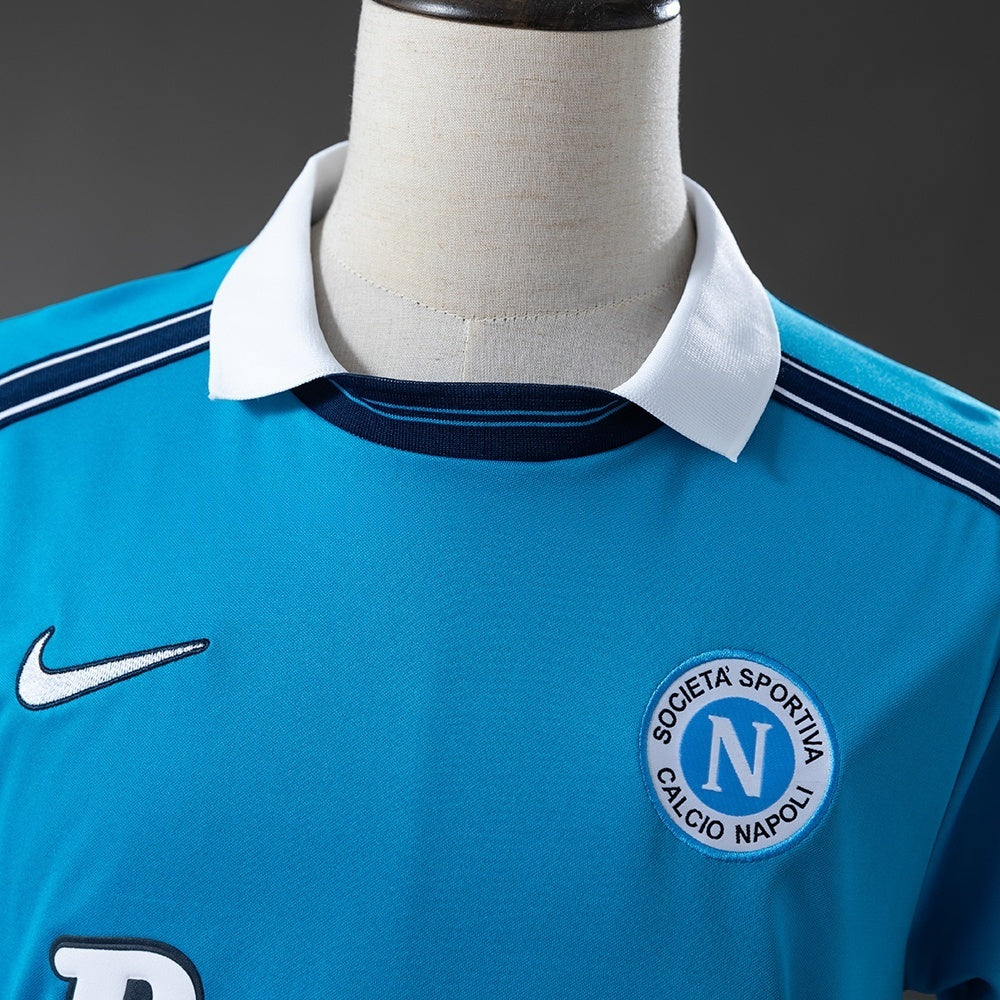 Napoli Home Jersey 1998-99 Retro Football Kit Long Sleeves product image 2
