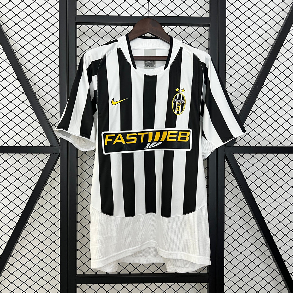 Retro Juventus Jersey 2003-04 Home Football Kit Soccer product image 1