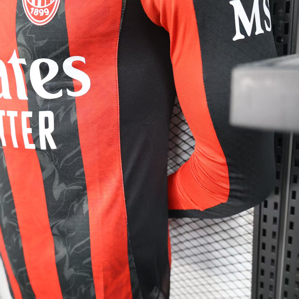 Player Version AC Milan Jersey 25/26 Home Long Sleeves product image 6