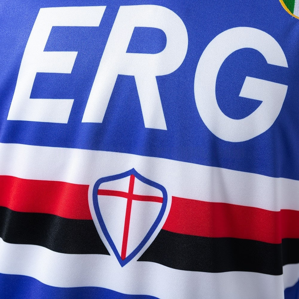 Sampdoria Jersey 1991-92 Home Retro Football Kit product image 6