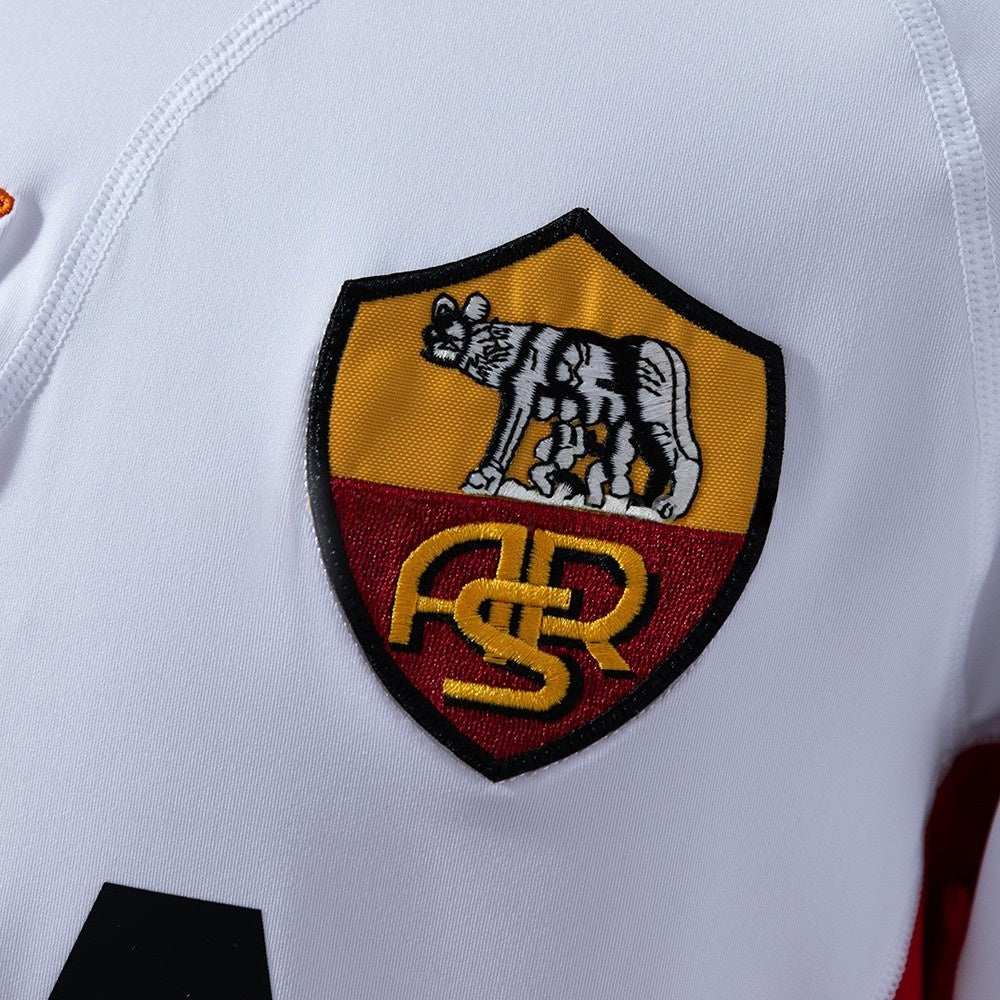Rome Jersey 2001-02 Away Retro Football Kit Long Sleeves product image 5