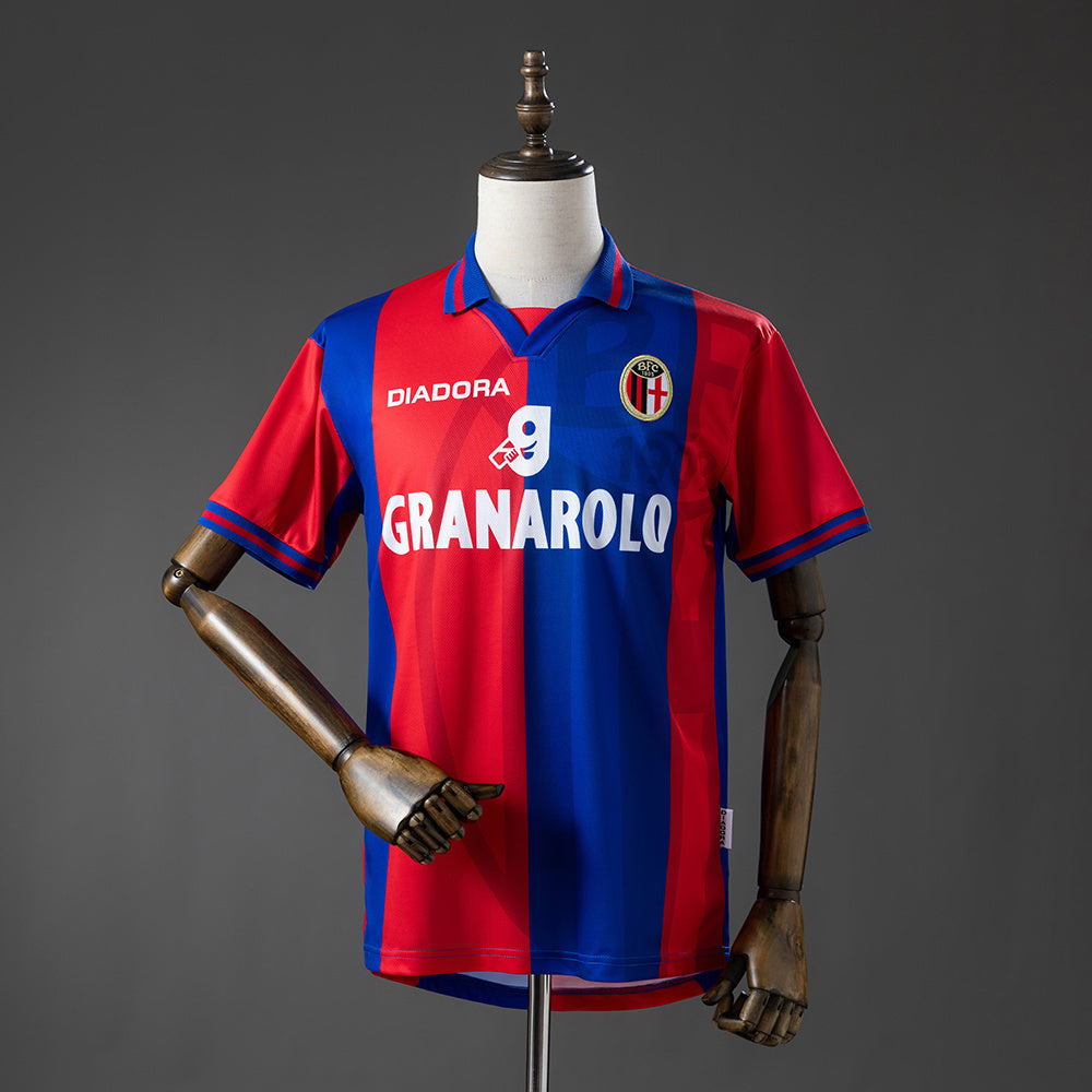 Retro Bologna Home Jersey 1997-98 Football Kit Soccer Shirt product image 1