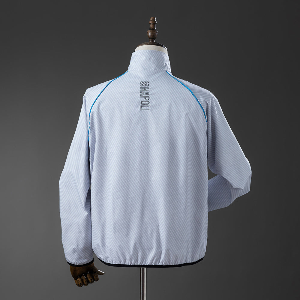 Napoli Windbreaker 2025/26 White Football Jacket product image 8