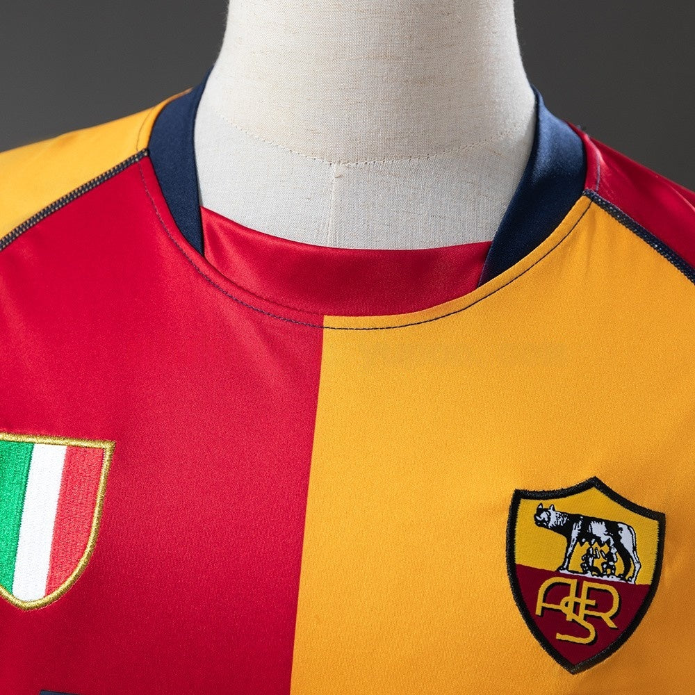 Rome Jersey 2001-02 Home Retro Football Kit product image 6