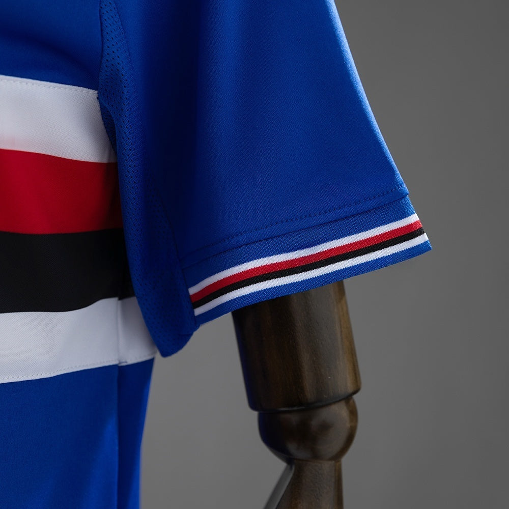 Sampdoria Home Jersey 2016-2017 Retro Football Kit Soccer product image 3