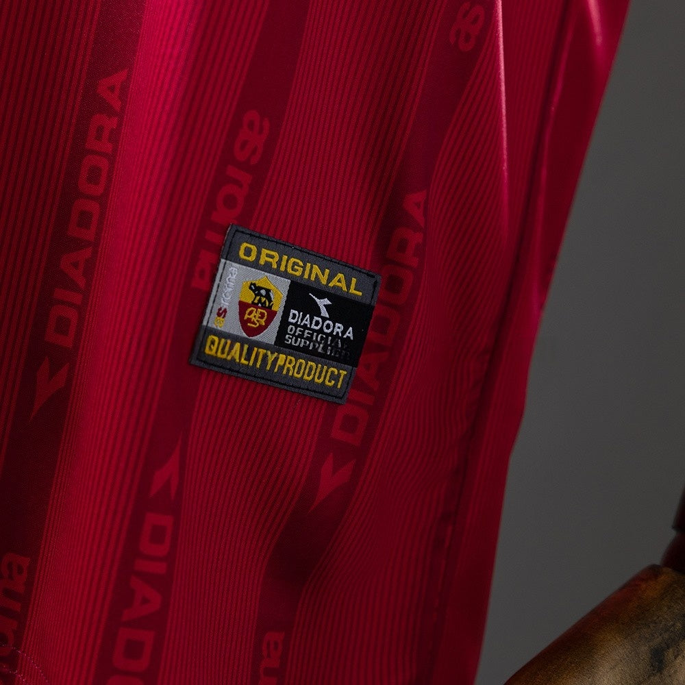 Rome Jersey 1999-00 Home Retro Football Kit product image 3