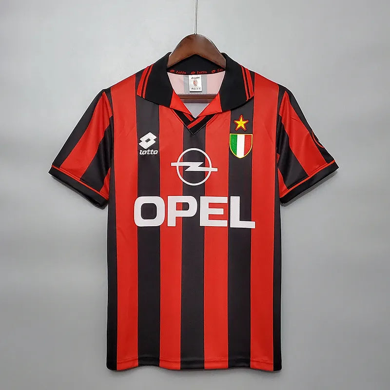 AC Milan Retro Jersey 1996/97 Home Football Soccer Shirt product image 1