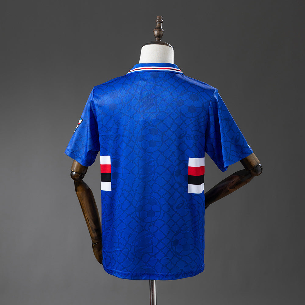 Sampdoria Jersey 1994-95 Home Retro Football Kit product image 2