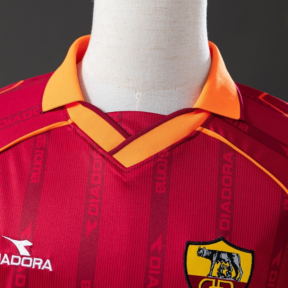Rome Jersey 1999-00 Home Retro Football Kit product image 8