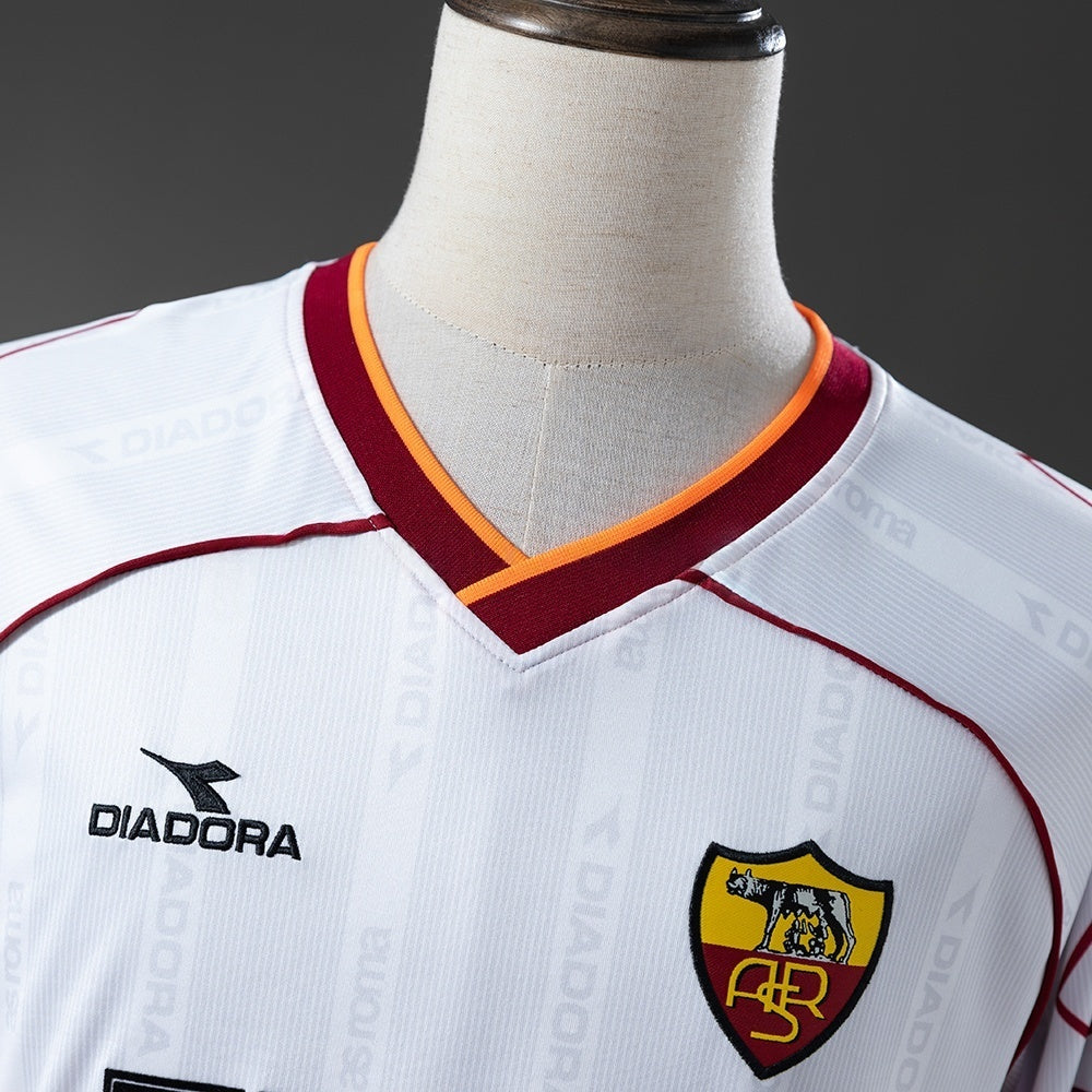 Rome Away Jersey 1998-99 Retro Football Kit Long Sleeves product image 2