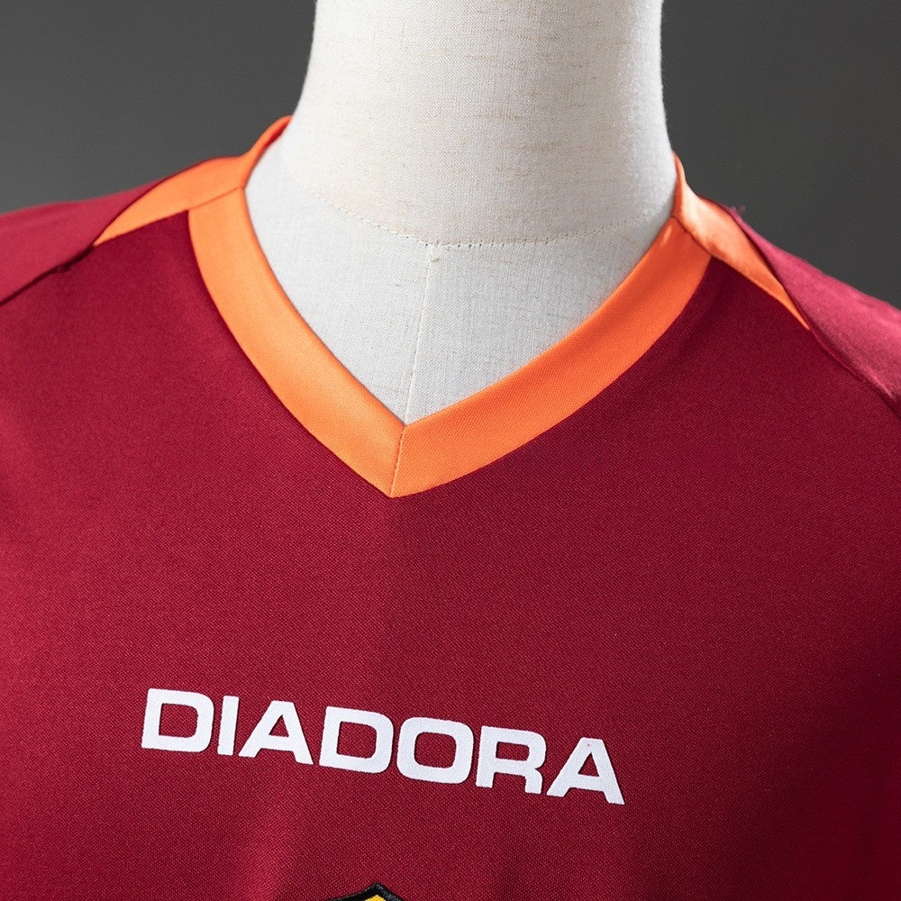 Rome Jersey 2006-07 Home Retro Football Kit product image 6