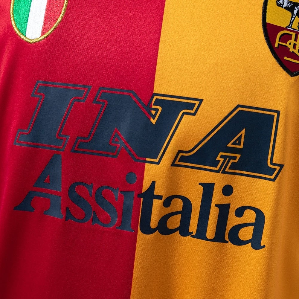 Rome Jersey 2001-02 Home Retro Football Kit product image 5