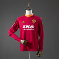 Retro Rome Home Jersey 2000-01 Long Sleeves Football Kit product image 1