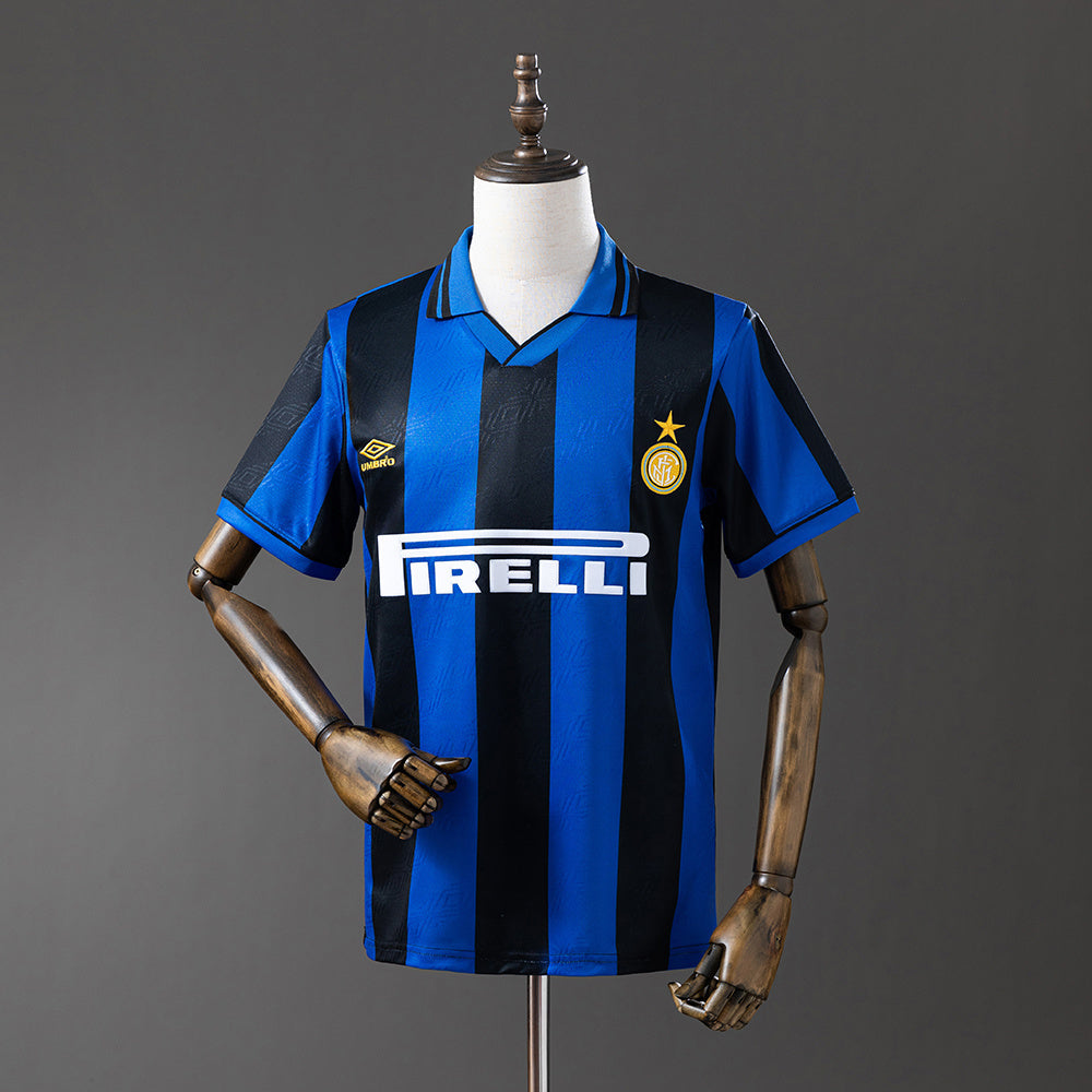 Retro Inter Milan Jersey 1995-96 Home Football Kit product image 1