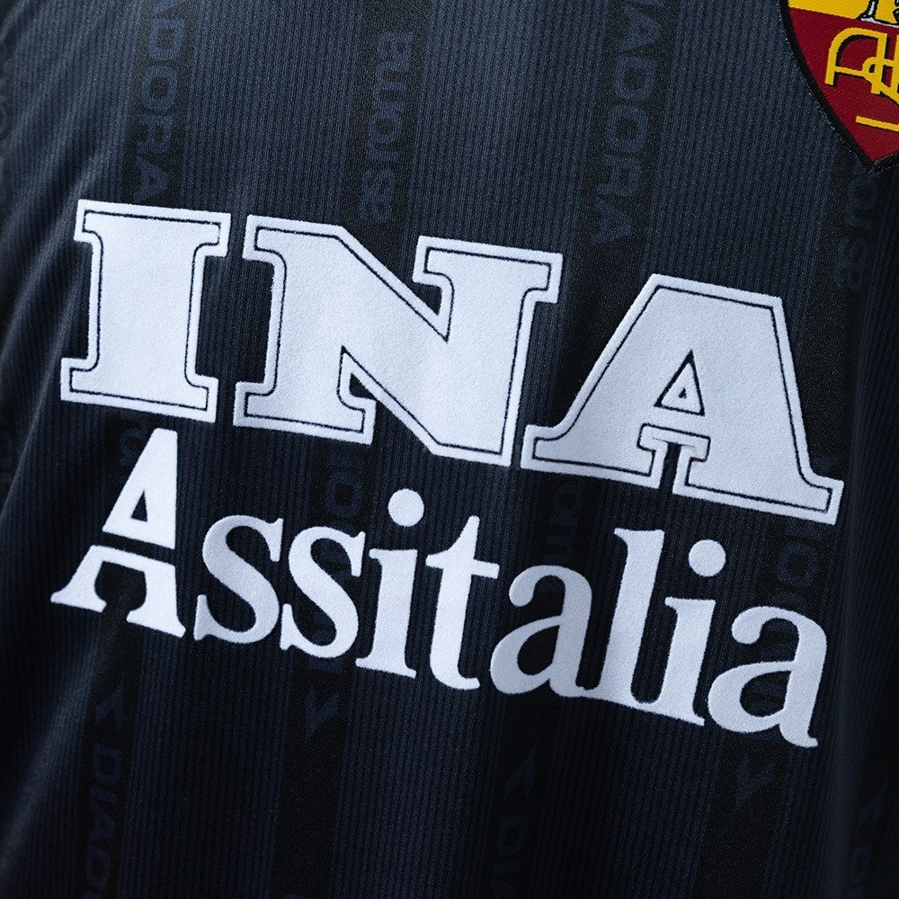 Rome Jersey 1999-00 Third Retro Football Kit Long Sleeves product image 4