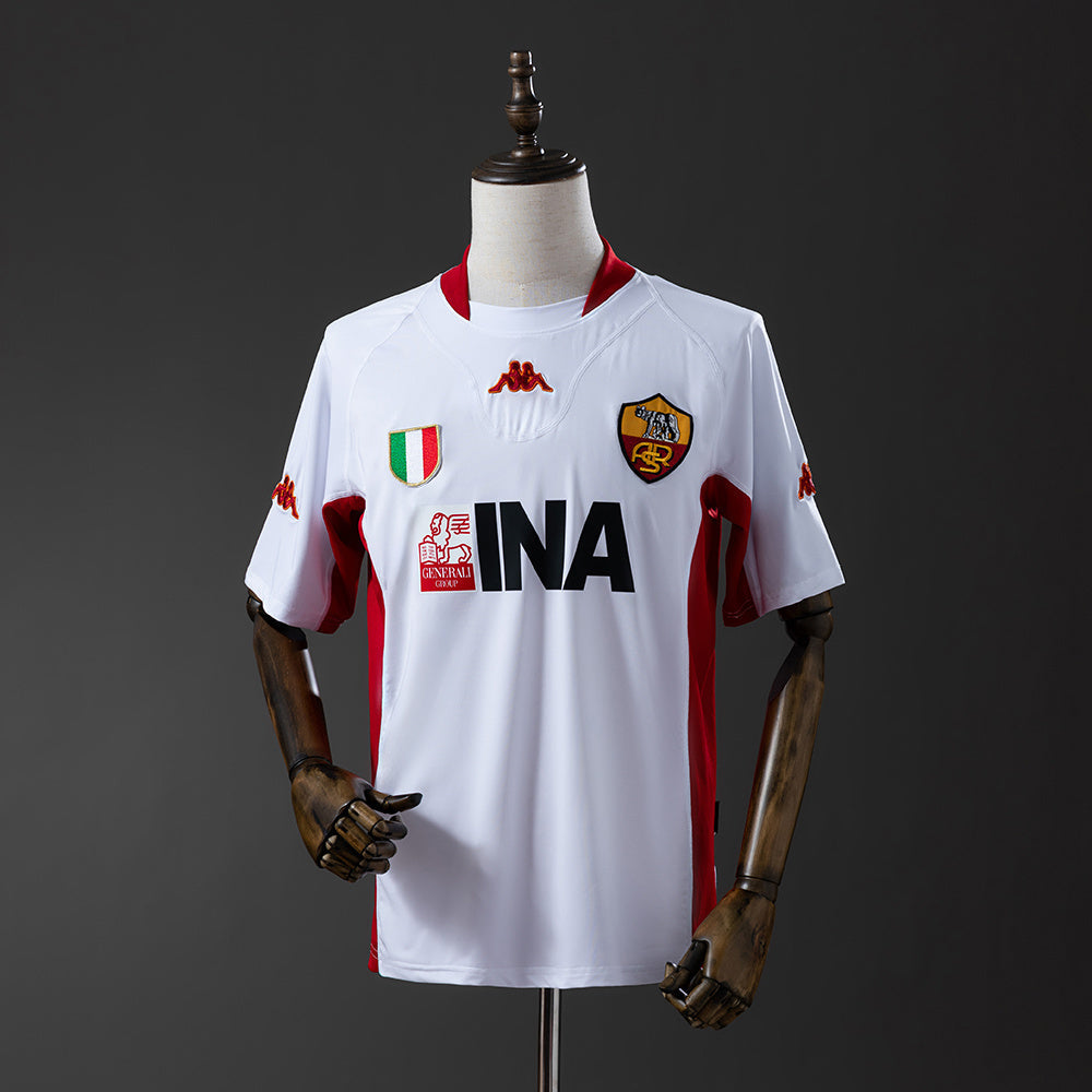 Rome Jersey 2001-02 Away Retro Football Kit product image 1