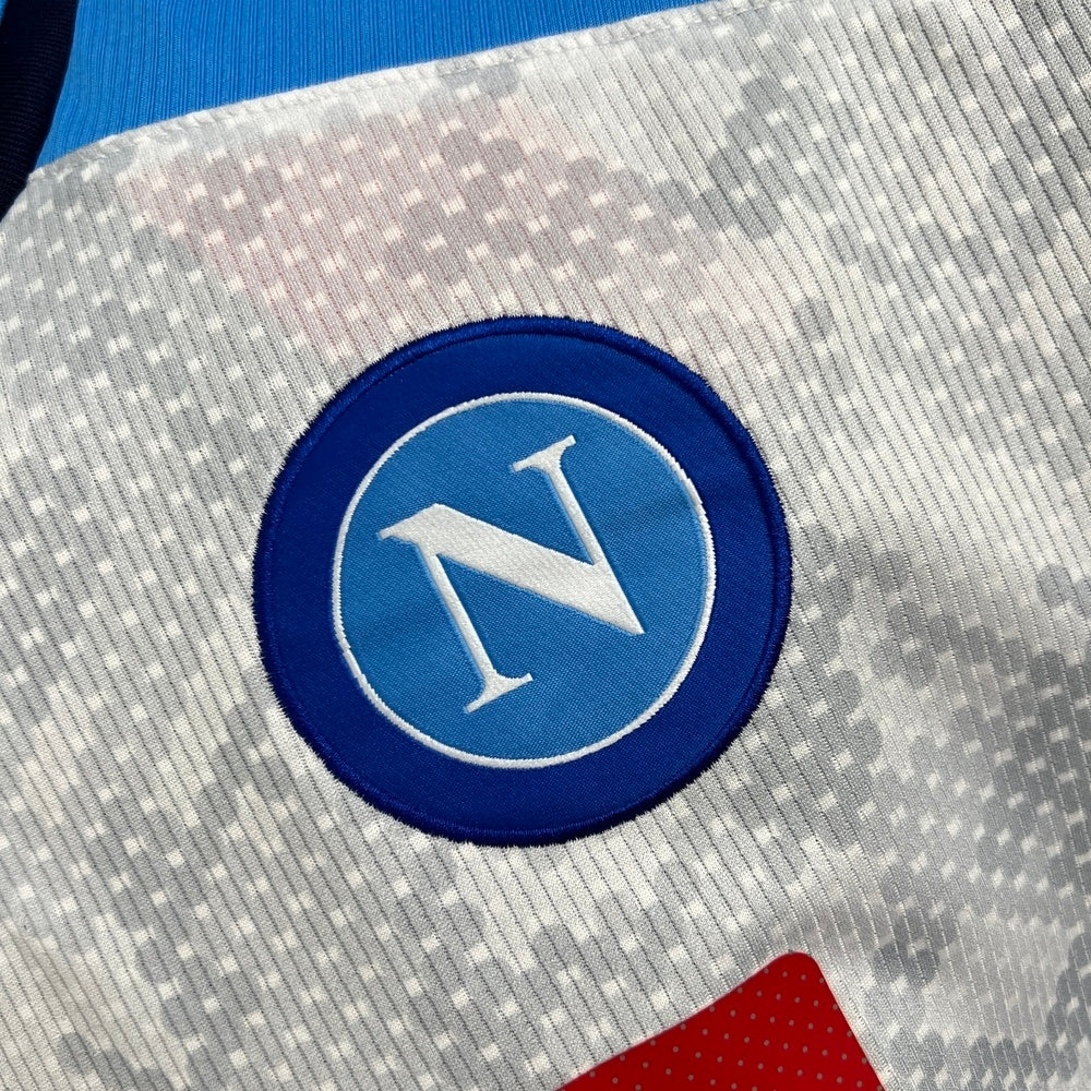 Retro Napoli Jersey 2019-20 White Football Kit Soccer product image 4