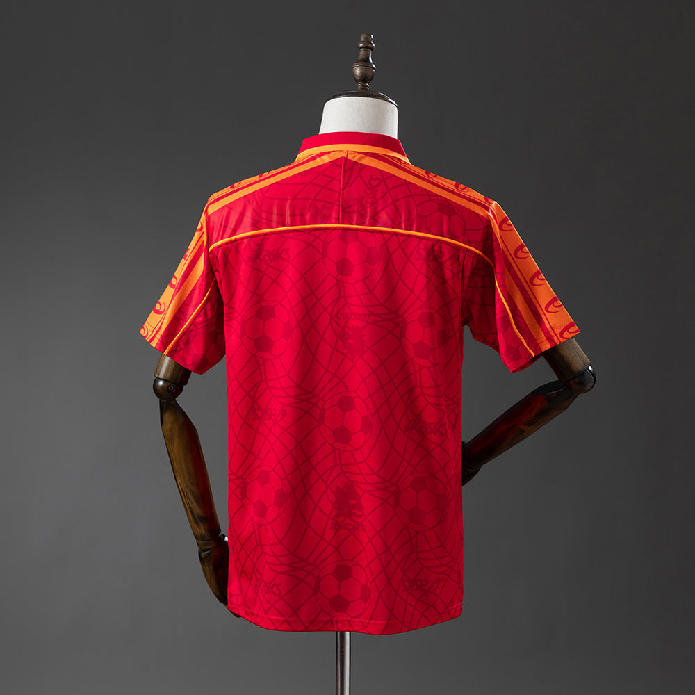 Rome Jersey 1995-96 Home Retro Football Kit product image 2