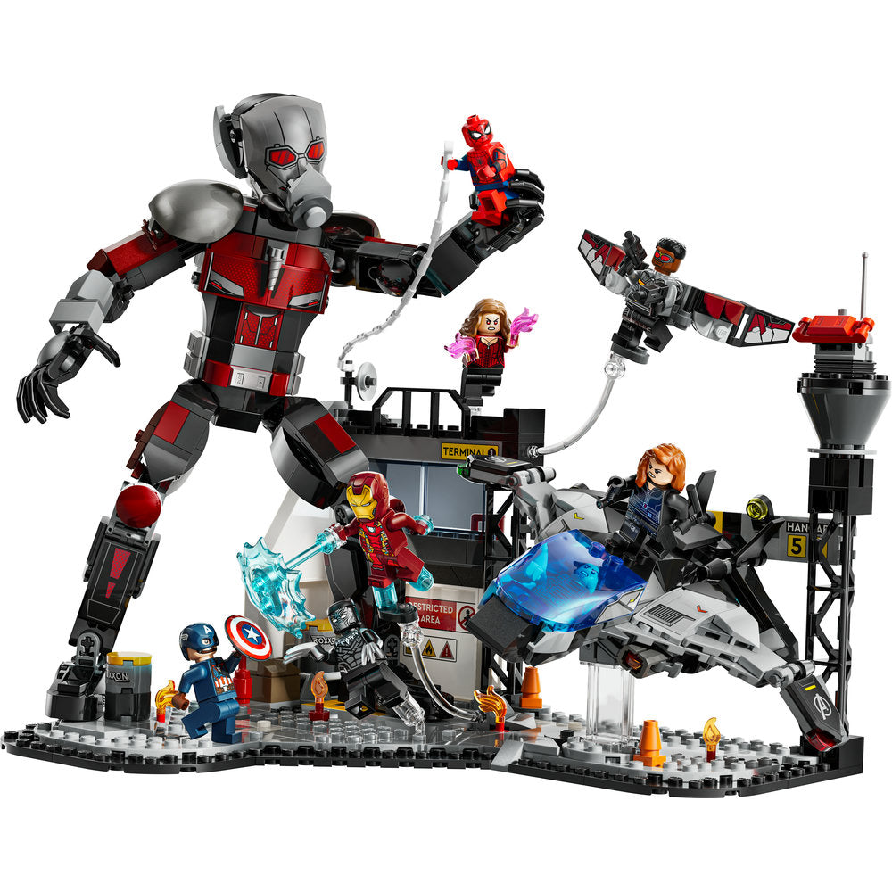 76314 Captain America: Civil War Battle (Used) LEGO Super Heroes product image 1, provided for visual reference and product