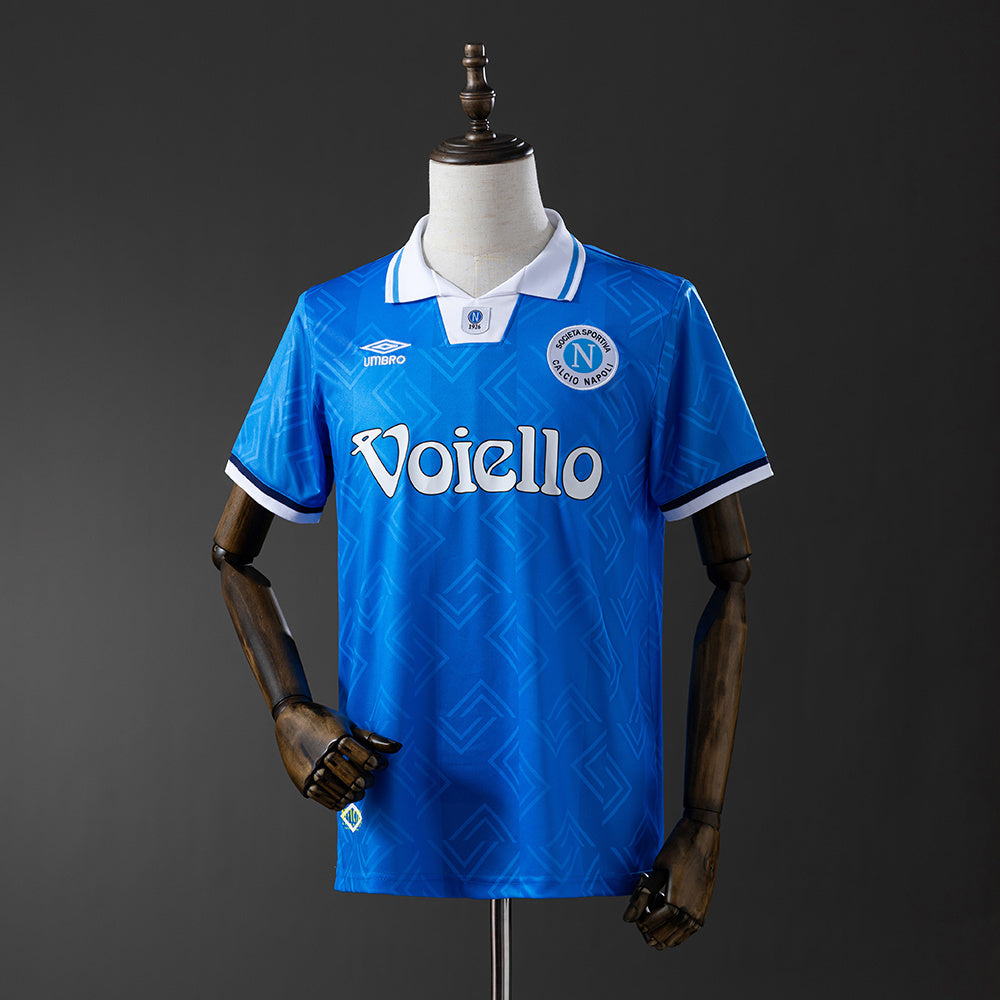 Napoli Jersey 1993-94 Home Retro Football Kit product image 1