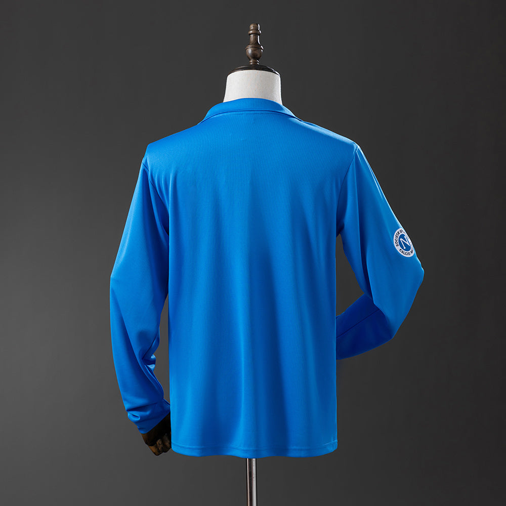 Napoli Jersey 1987-88 Home Retro Football Kit Long Sleeves product image 2