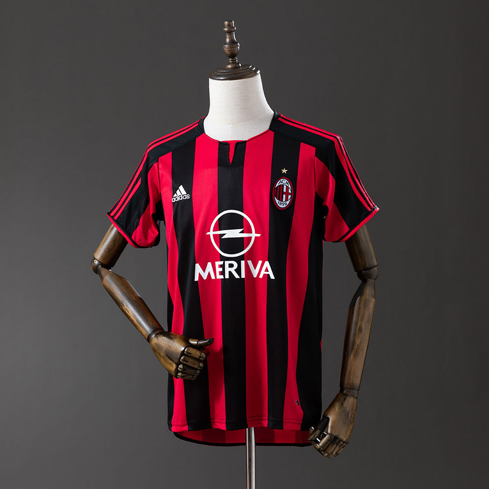 AC Milan Jersey 2003-04 Home Retro Football Kit product image 1