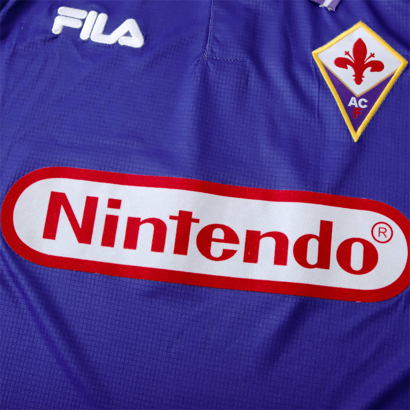 ACF Fiorentina Jersey Home kit 1998 Retro Football Team product image 6