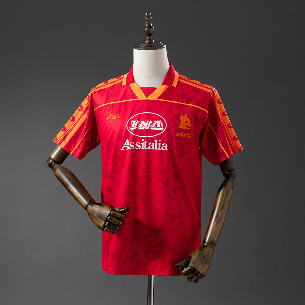 Rome Jersey 1995-96 Home Retro Football Kit product image 1