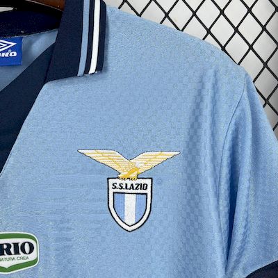 Retro Lazio Jersey 1996-97 Home Football Kit Soccer Shirt product image 4