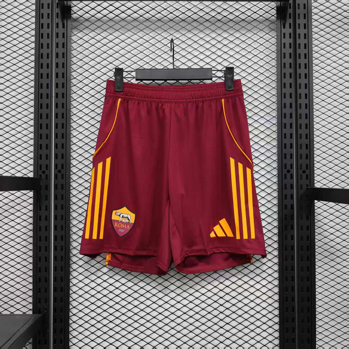 Player Version AS Roma Shorts 25/26 Home Football Kit Soccer product image 1